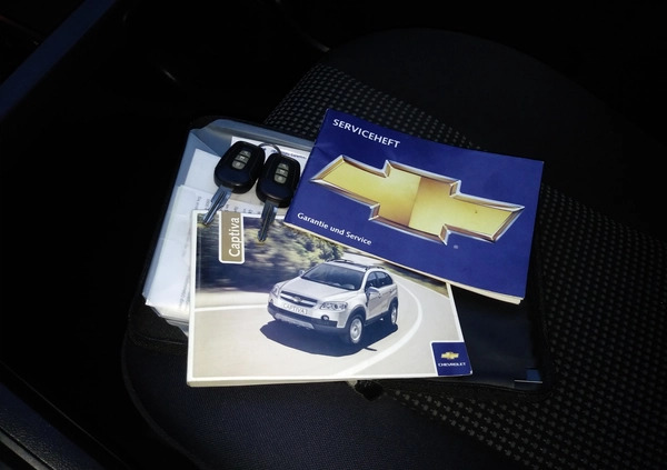 Chevrolet Captiva cena 21900 przebieg: 211500, rok produkcji 2007 z Swarzędz małe 781